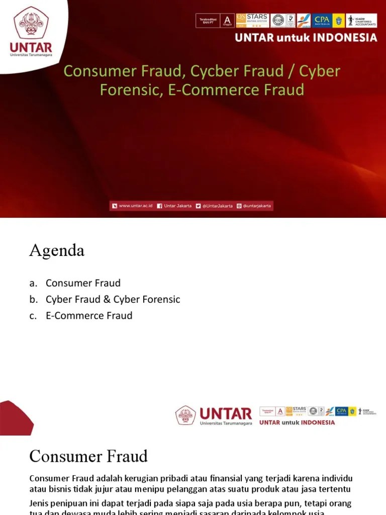 Fraud Audit - Kelompok 10 - Consumen Fraud - Final | PDF | Identity ...