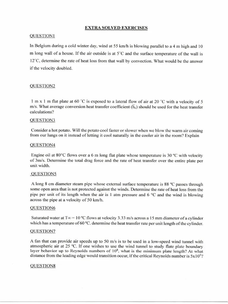 EXTRA SOLVED EXERCISES Edited11 | PDF