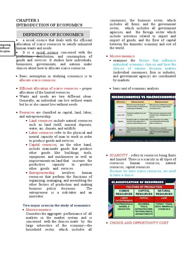 Microecon Notes | PDF | Demand | Price Elasticity Of Demand