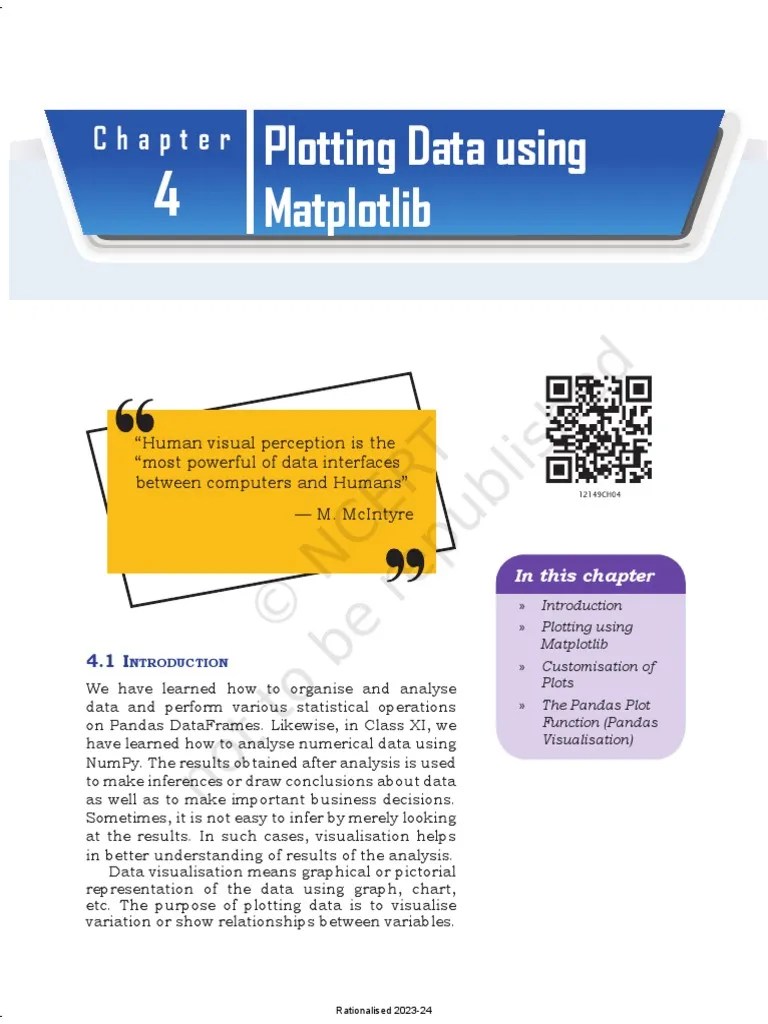 Plotting Data Using Matplotlib | PDF | Computing