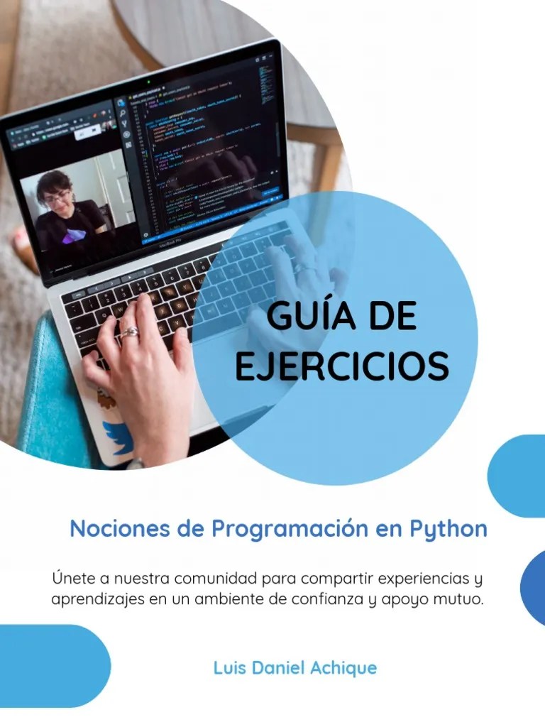 Guia De Ejercicios Nociones De Programacion En Python V0.6.3 | PDF ...