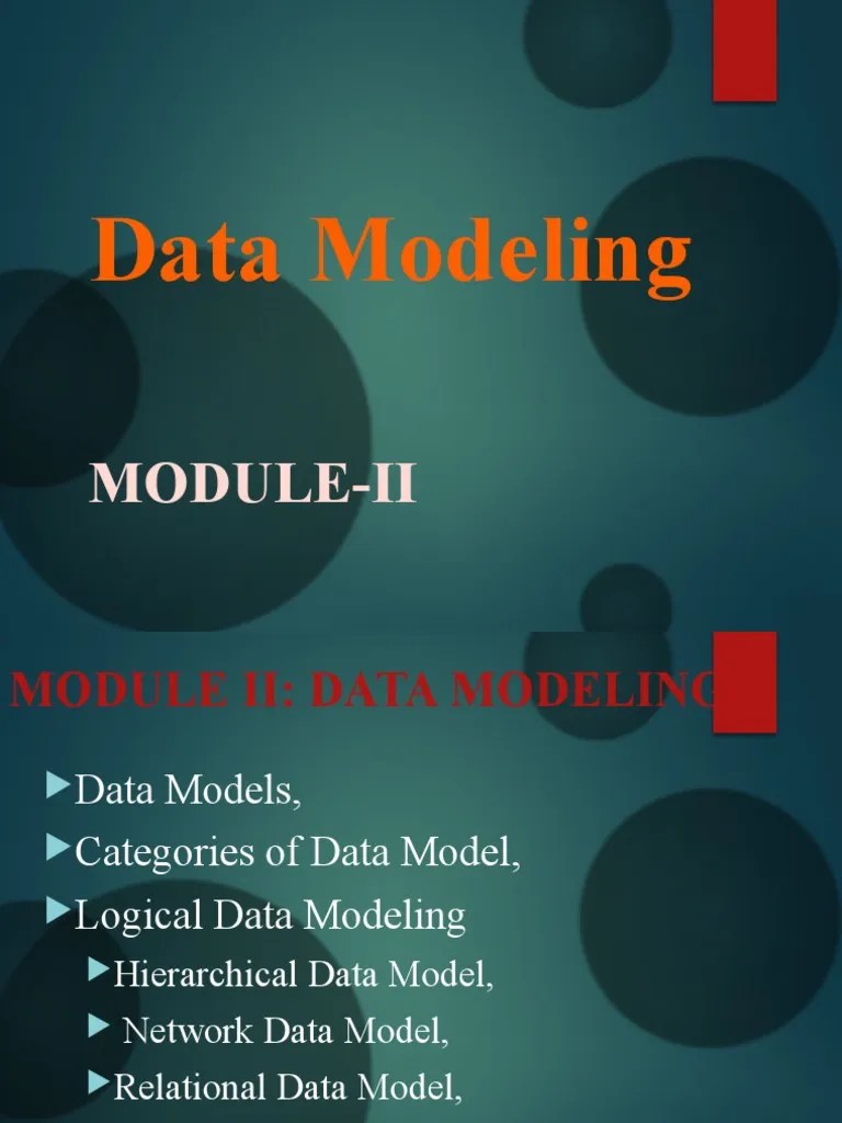 Data Modeling | PDF | Relational Database | Data Model
