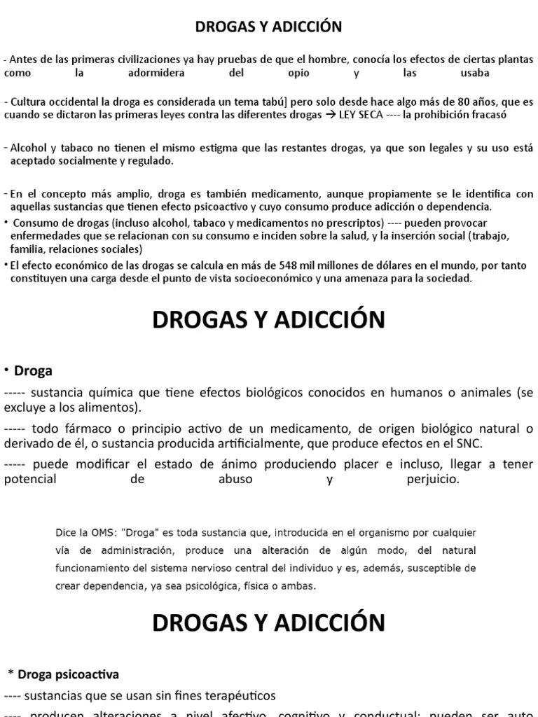 DROGAS | PDF
