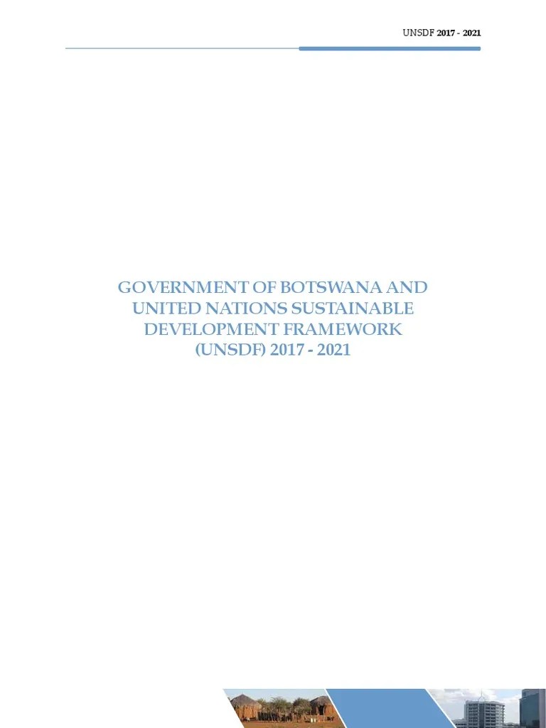 Botswana - 2017-2021 PDF | PDF