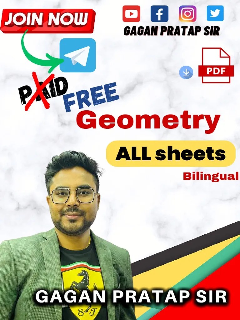 Complete Free Geometry By Gagan Pratap.pdf | PDF