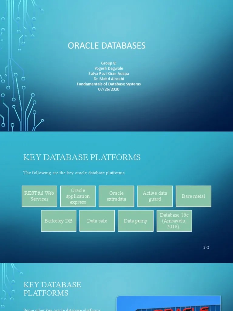 Data Systems PPT - Group8 | PDF | Databases | Oracle Database