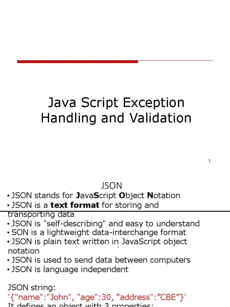 Json PDF | PDF | Json | Java Script