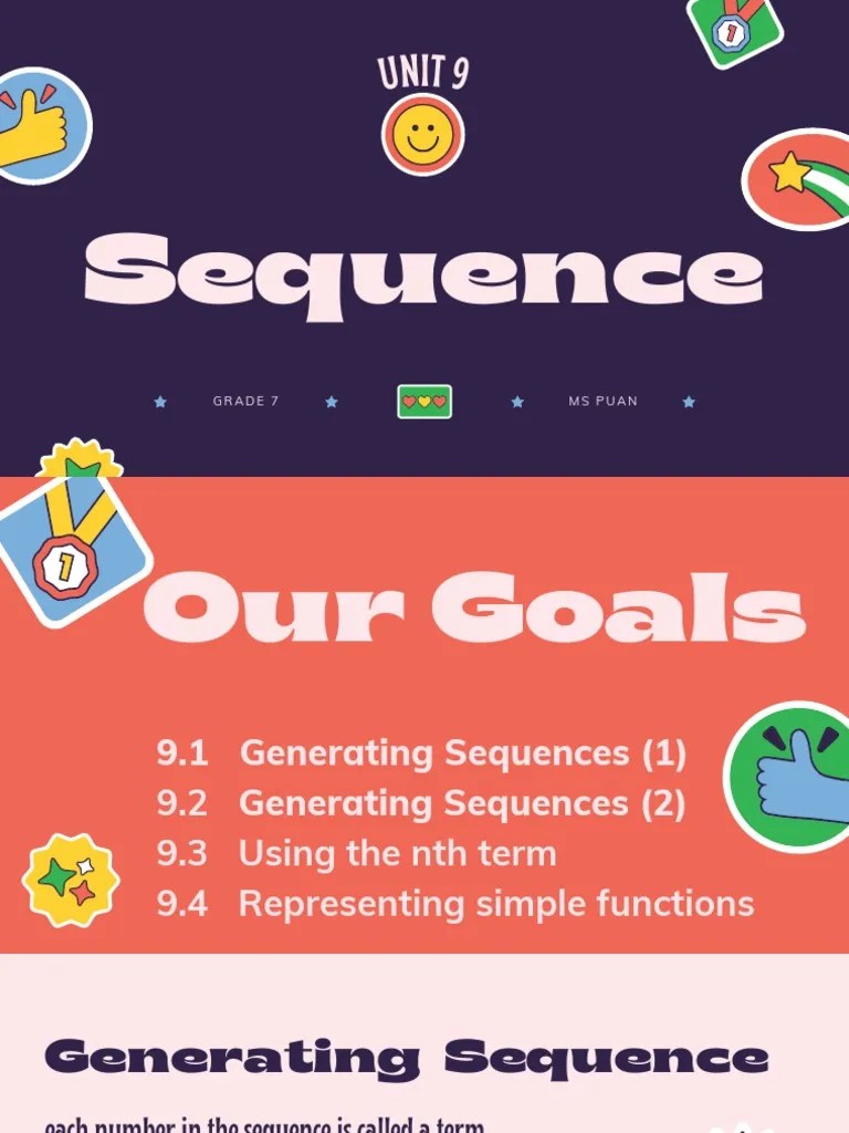 7 - Unit 9 - Sequence | PDF | Computer Science | Applied Mathematics
