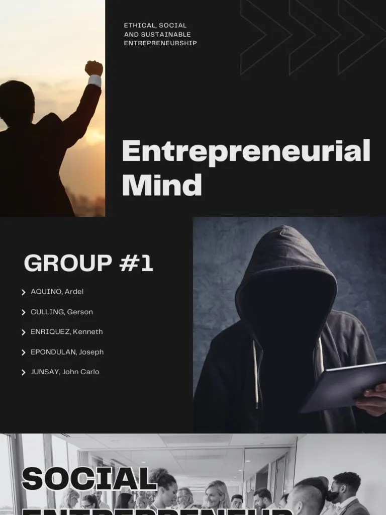 Entrepreneurial Mind | PDF | Entrepreneurship | Sustainability