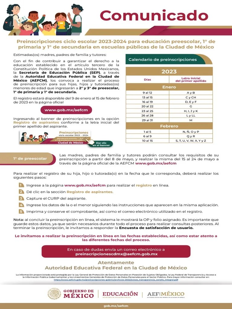 Comunicado Padres V1 | PDF