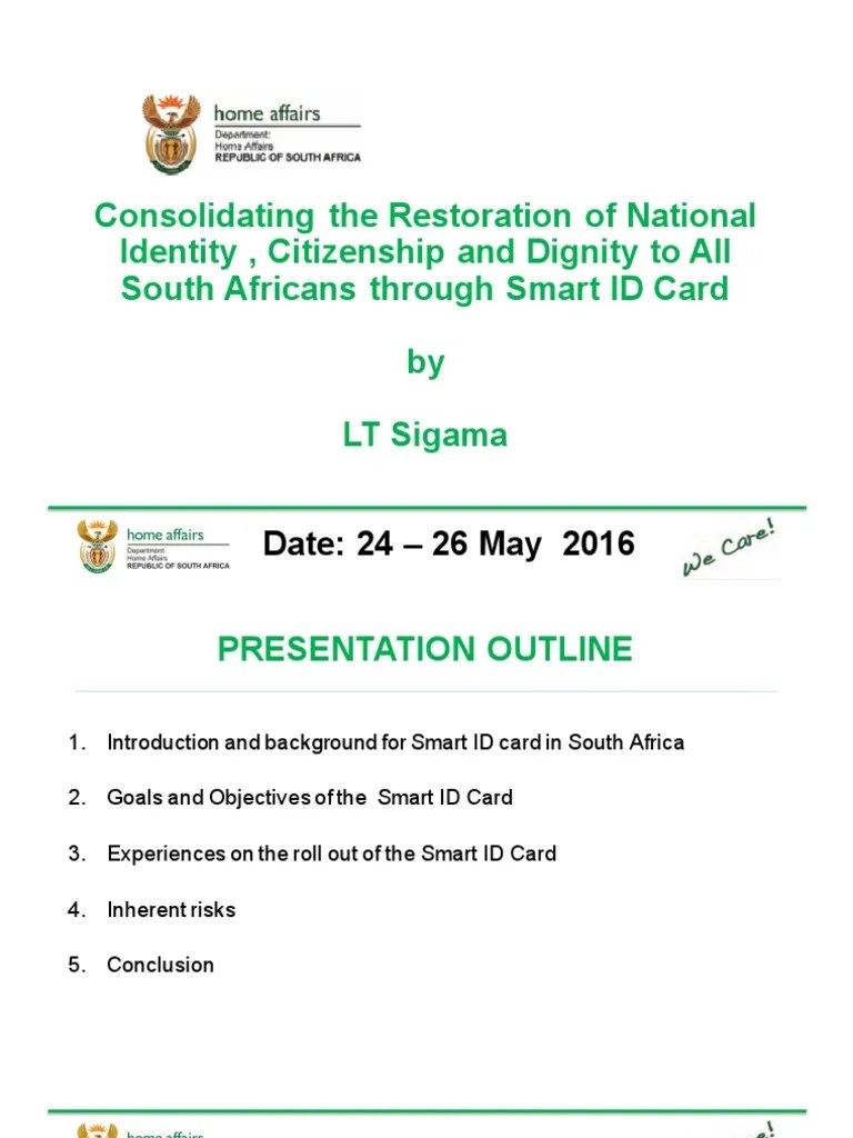 1-1-5 Home Affairs LT Sigama | PDF | Identity Document | Authentication