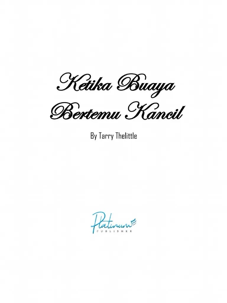 Ketika buaya bertemu kancil by tarry thelittle
