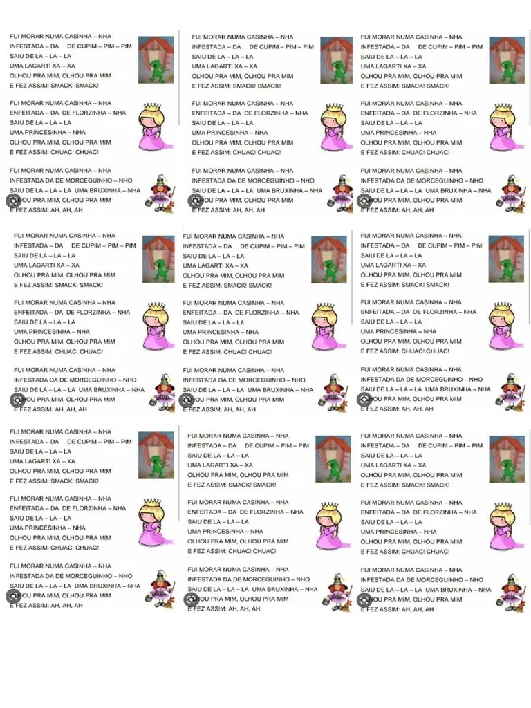 Fui Morar Numa Casinha | PDF