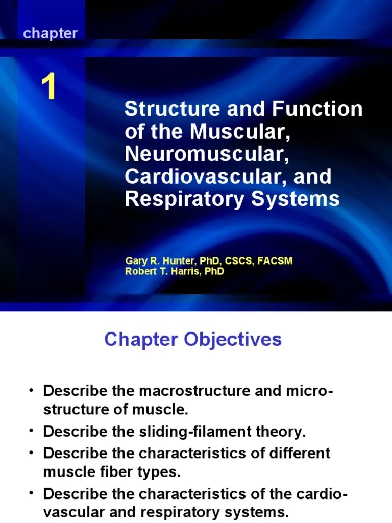 Chapter 1 - Structure And Function, Muscle, Neuromuscular ...