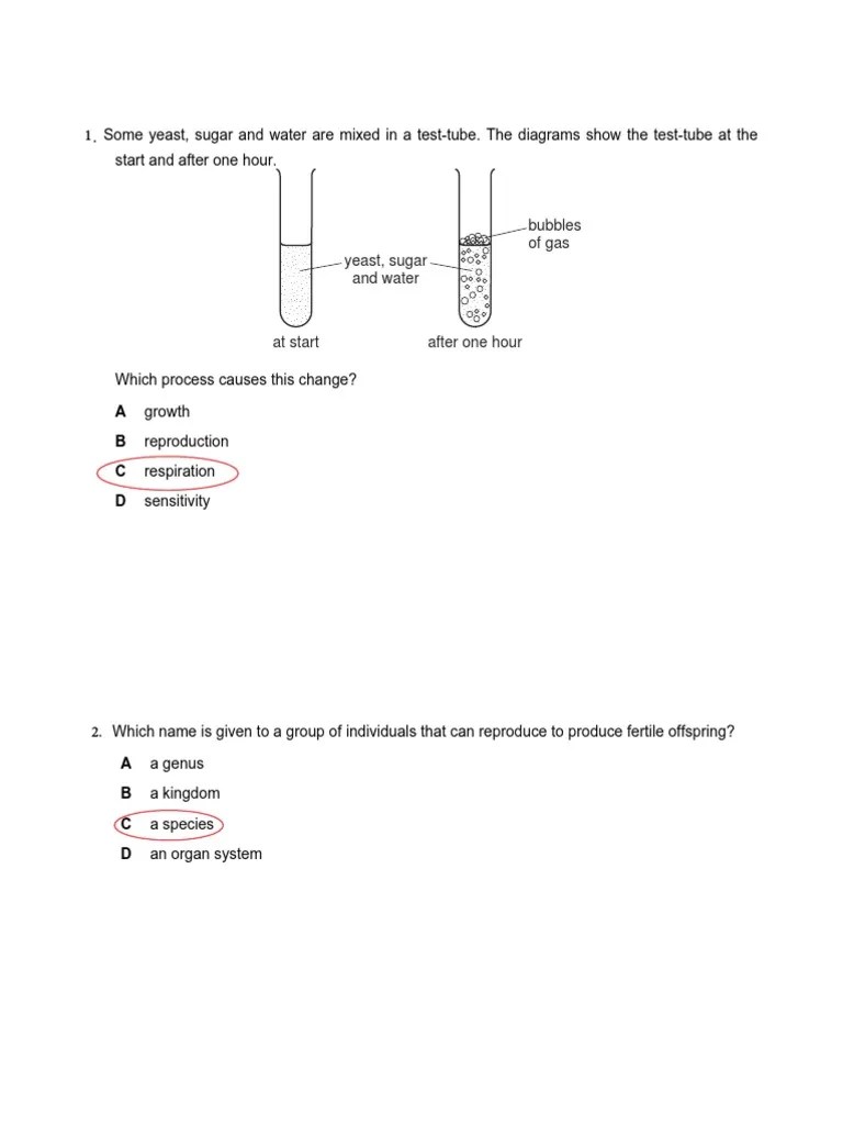Characteristics-and-classification-of-living-organisms-Paper 2 ...