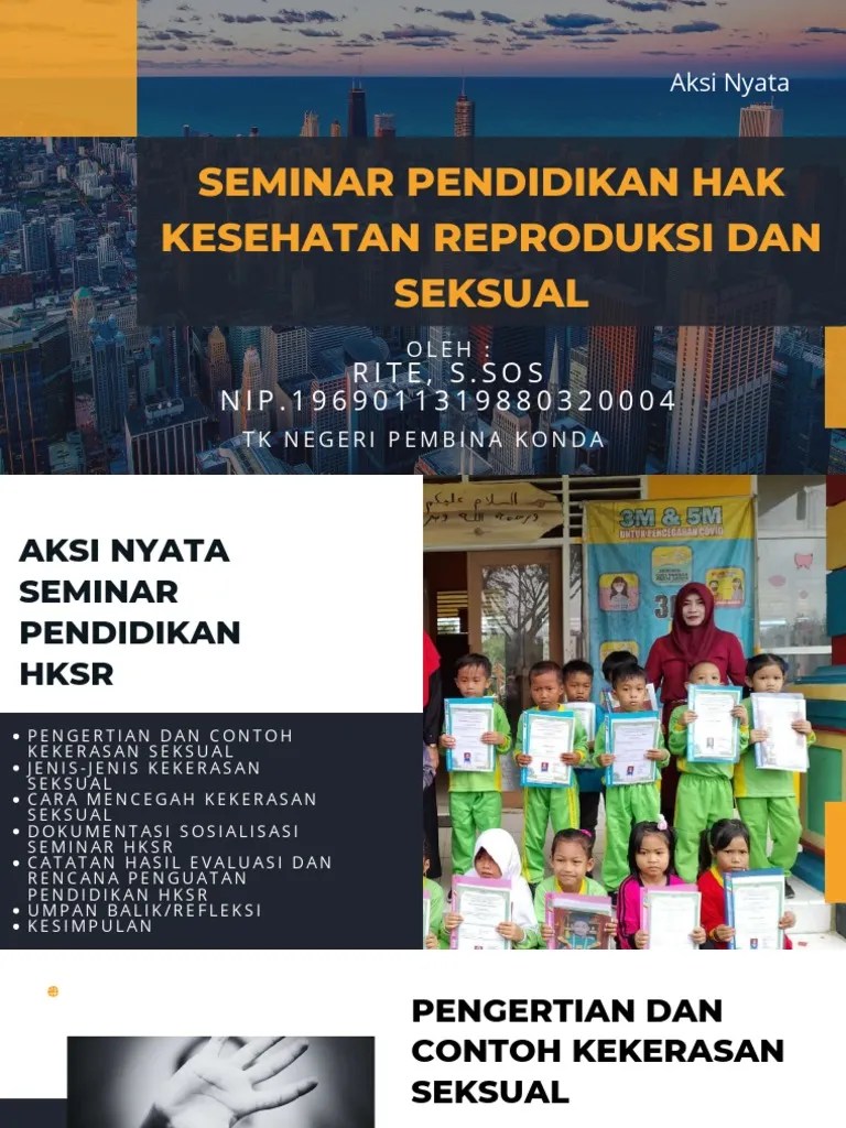 Seminar Pendidikan Hak Kesehatan Reproduksi Dan Seksual - Compressed | PDF