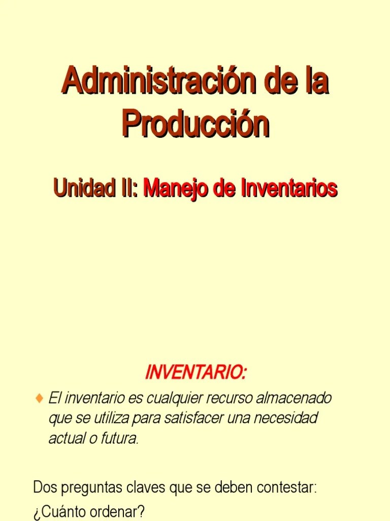Control De Inventarios | PDF | Inventario | Logística