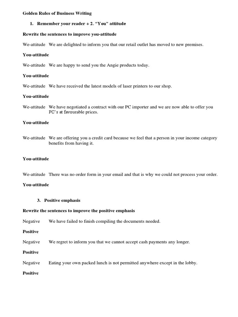 Golden Rules Exercise | PDF | Economies | Business
