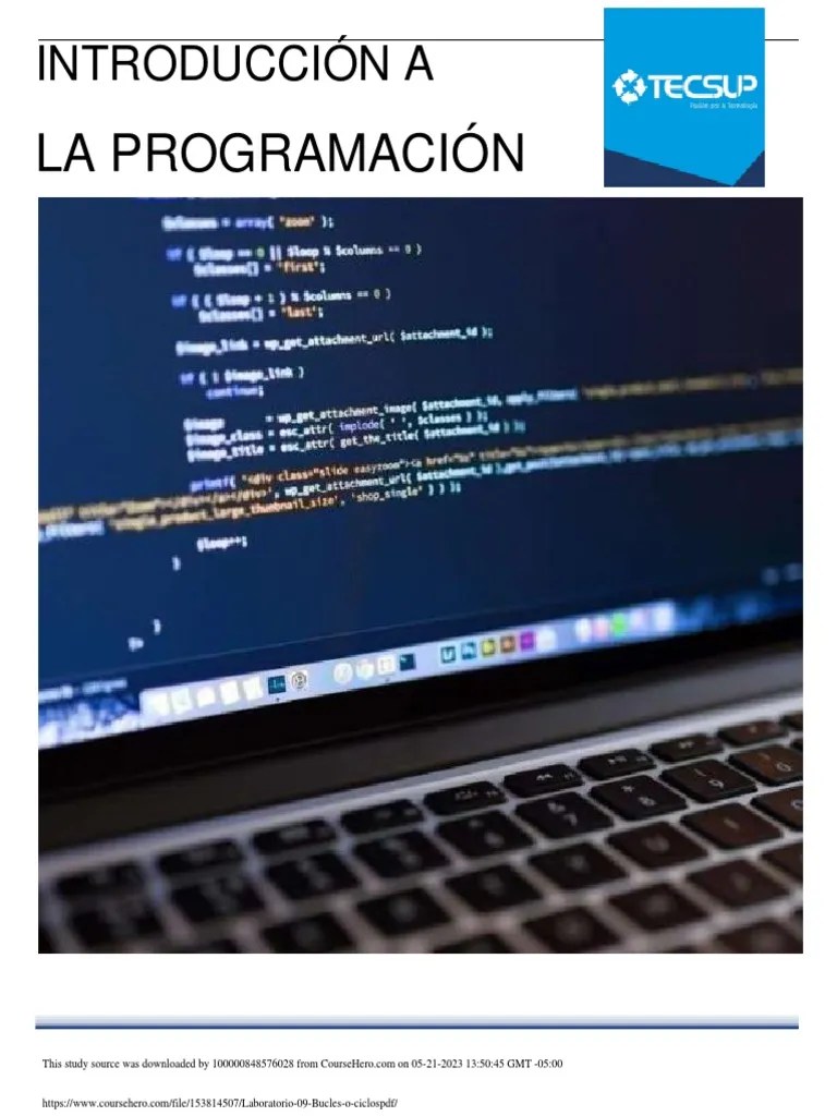 Laboratorio 09 Bucles O Ciclos PDF | PDF | Python (lenguaje De ...