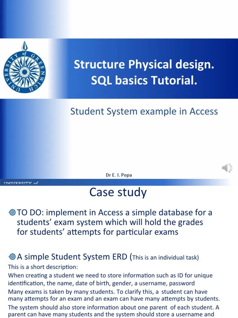 Tutorial B (Build An Access DB) READ FOR GUIDELINES HOW TO DO TUTORIAL A | PDF | Computer Data ...