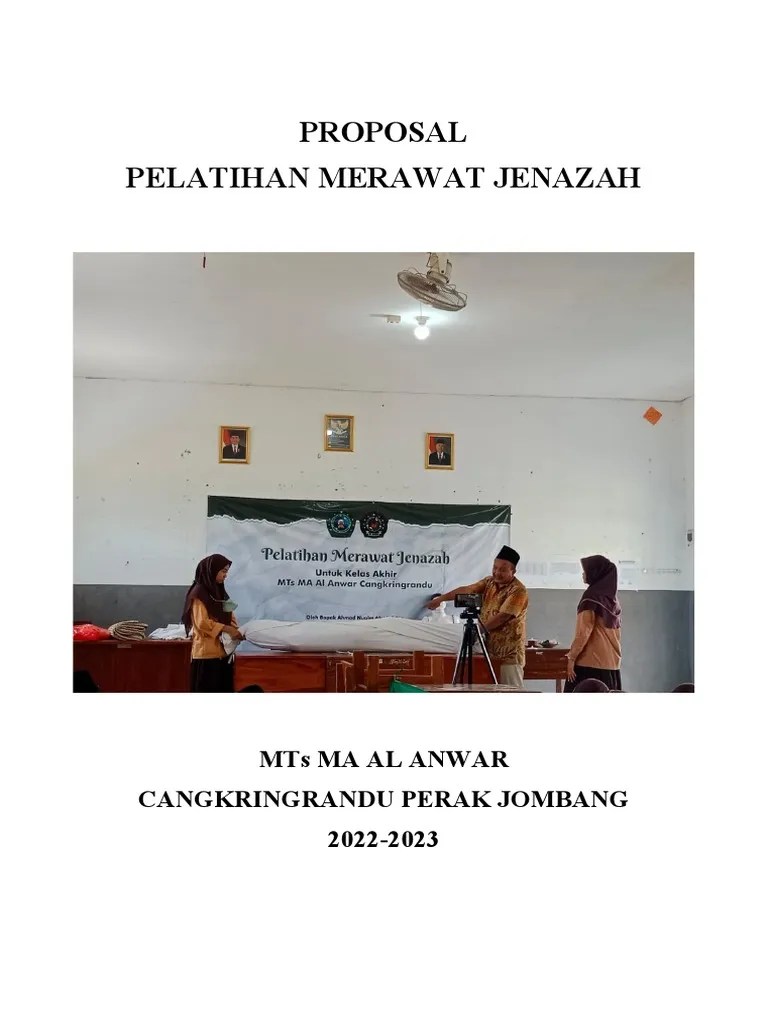 Proposal pelatihan merawat jenazah new