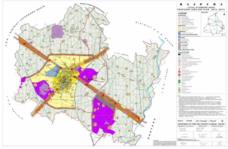 Rajpura Master Plan 2031 Map PDF 1