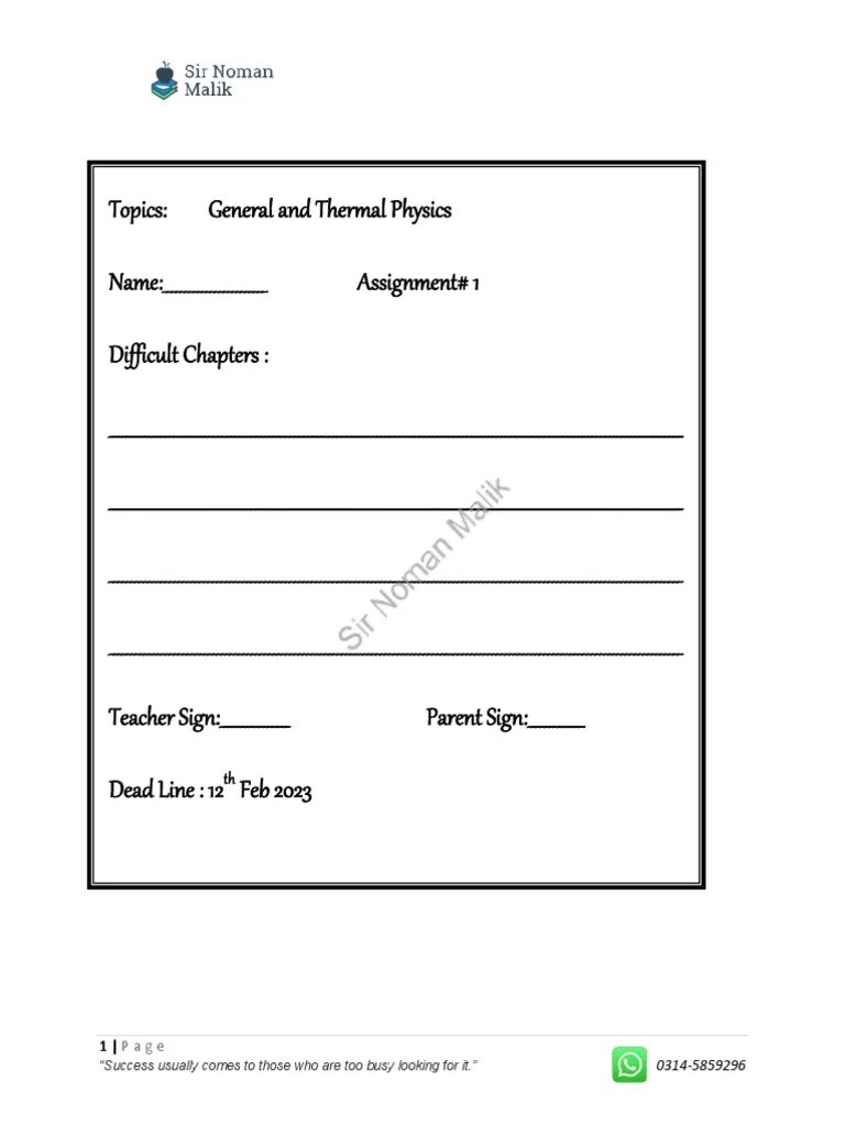 IGCSE-O Level Physics 1 Till 10 | PDF