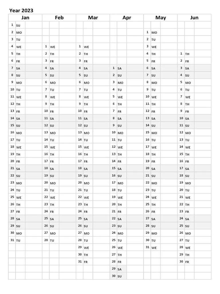 Year planner