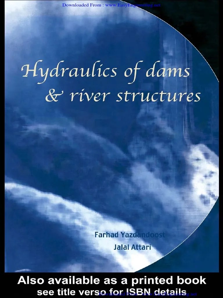 Hydraulics Of Dams And River Structures By DR | PDF | Spillway | Turbulence