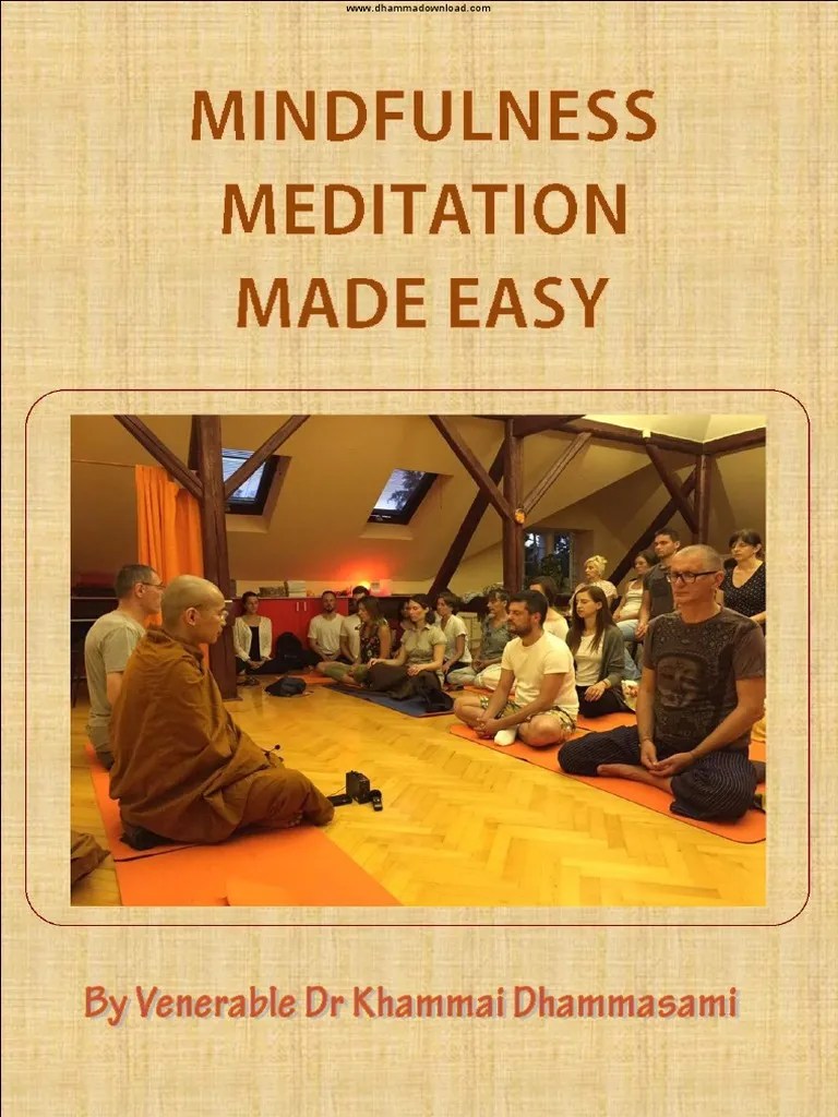 Mindfulness Meditation Made Easy | PDF | Meditation | Perception