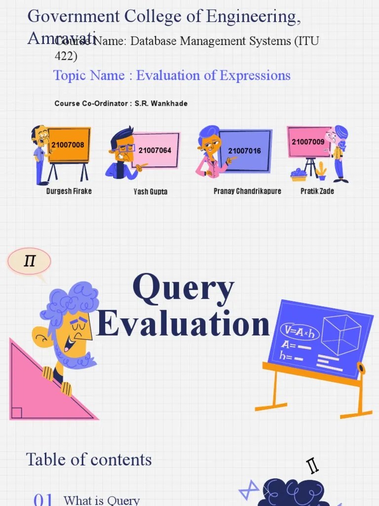 Query Evalution | PDF | Databases | Relational Model
