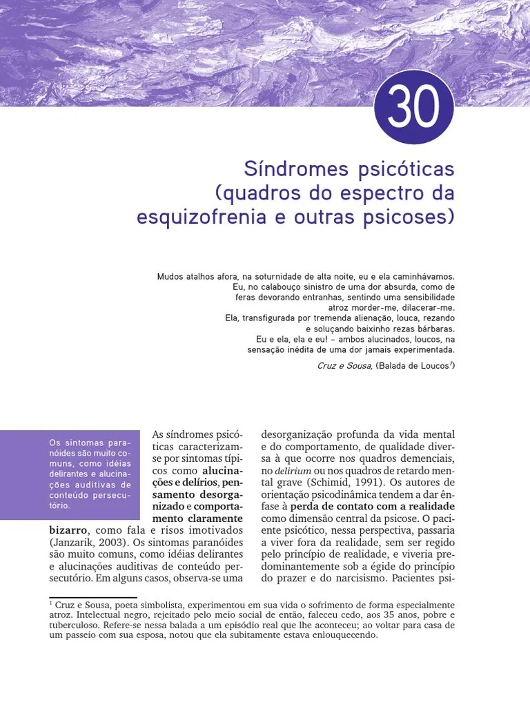 Esquizofrenia Livro | PDF | Esquizofrenia | Psicose