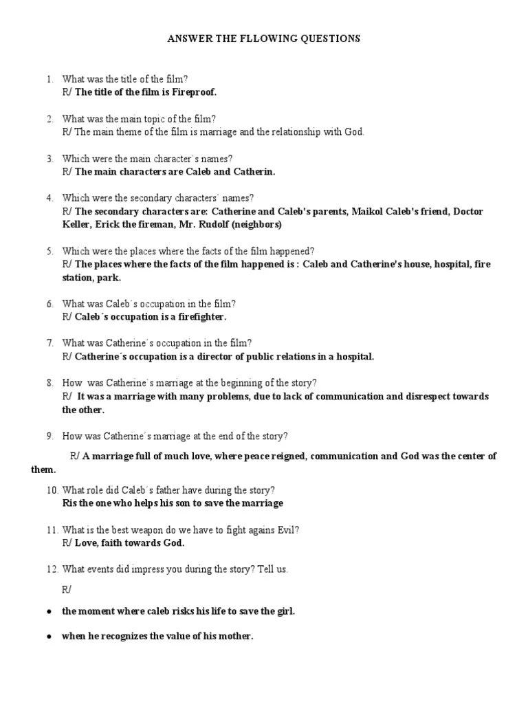 A Prueba De Fuego | PDF