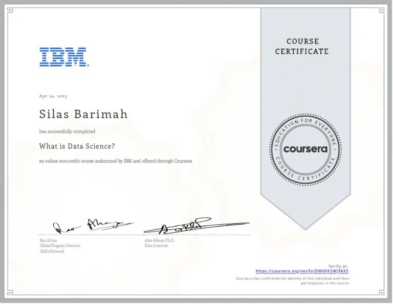IBM Data Science Certificate | PDF | Games & Activities