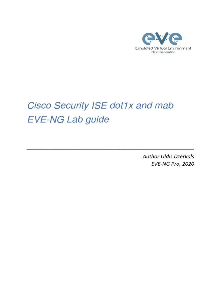 Dot1x Ise Lab Book Pro Pdf Radius Domain Name System