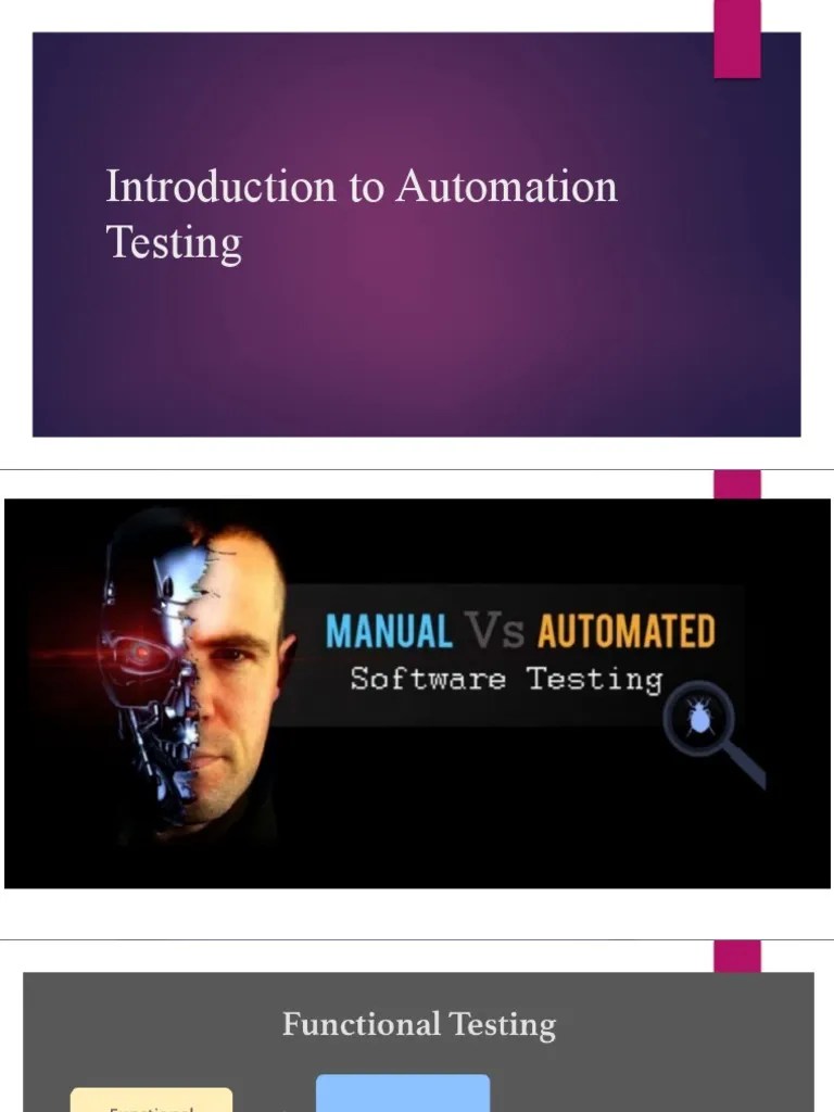 Automation Testing | PDF | Software Testing | Selenium (Software)