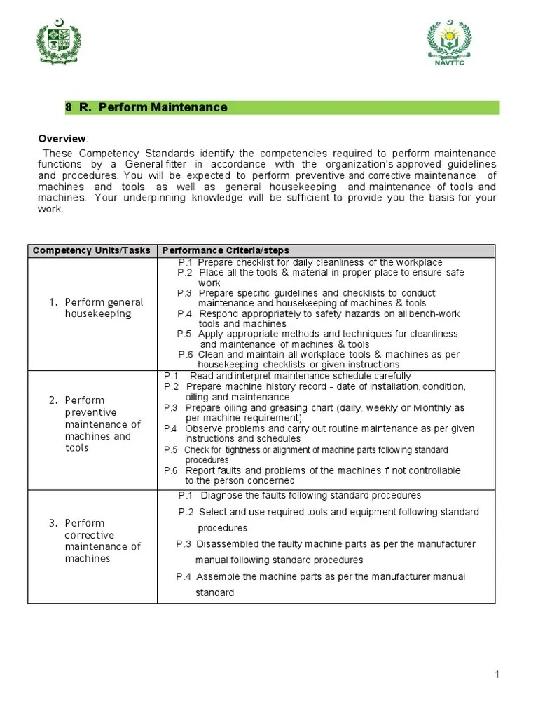 Maintenance And Grinding | PDF | Grinding (Abrasive Cutting) | Housekeeping