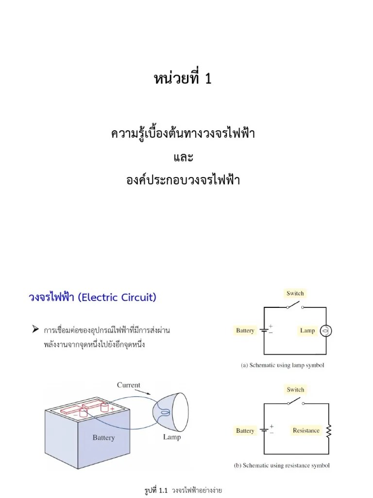01 - Basic Concepts & Circuit Elements | PDF