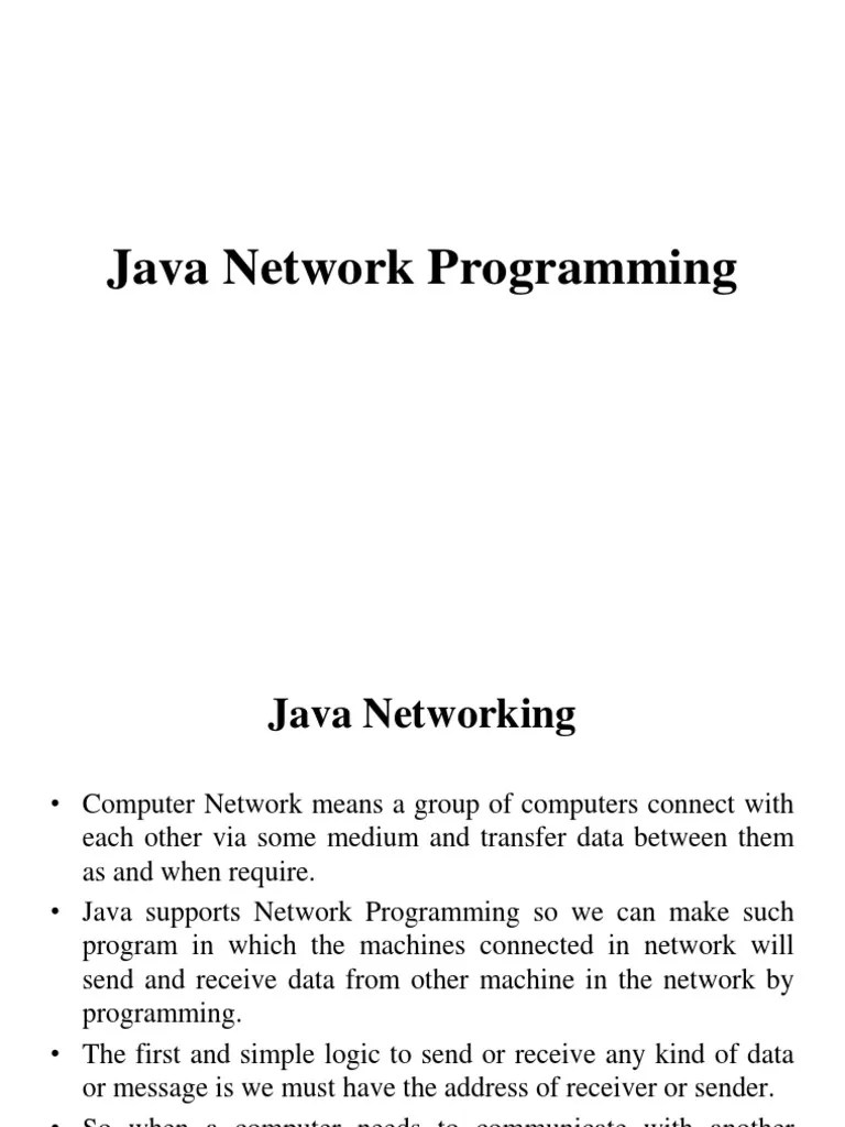 Networking | PDF | Port (Computer Networking) | Computer Network