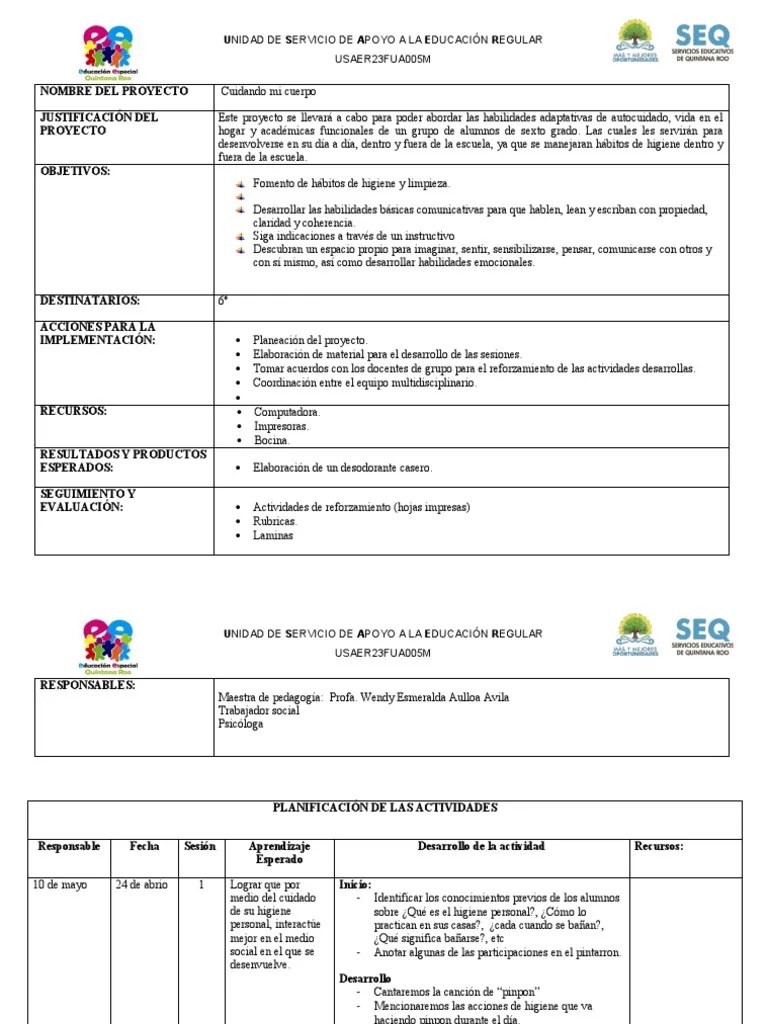Cuidando Mi Cuerpo | PDF | Cognición | Aprendizaje