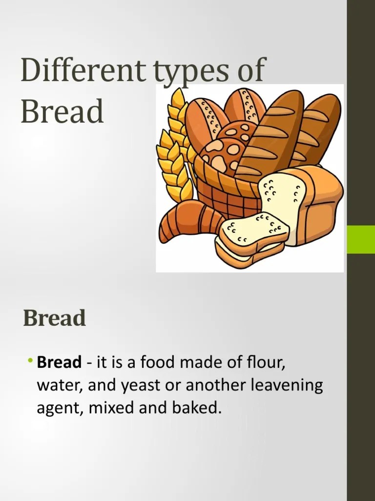 TLE9 Cookery Different Types Of Bread | PDF