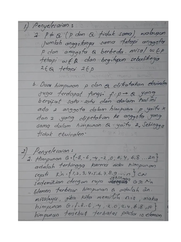 Diskusi 7 Pengantar Matematika Pdf