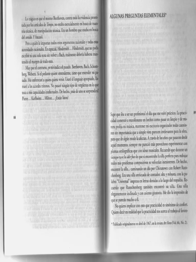 Feldman Preguntas Elementales | PDF