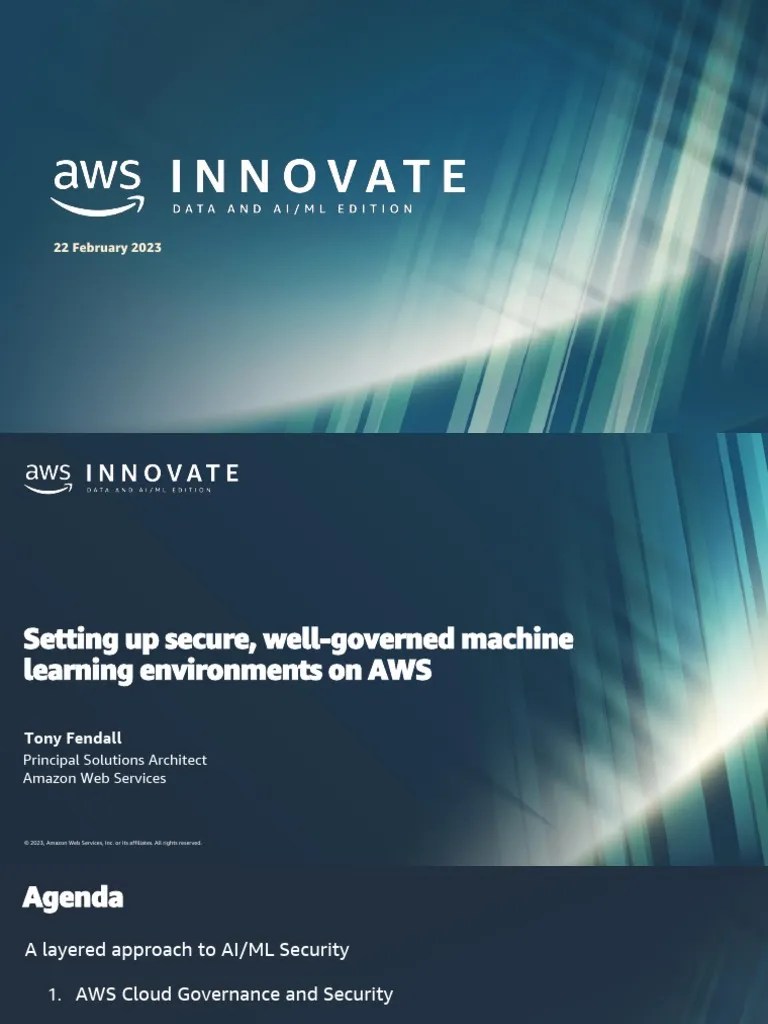Slides Setting Up Secure, Well-Governed Machine Learning Environments ...