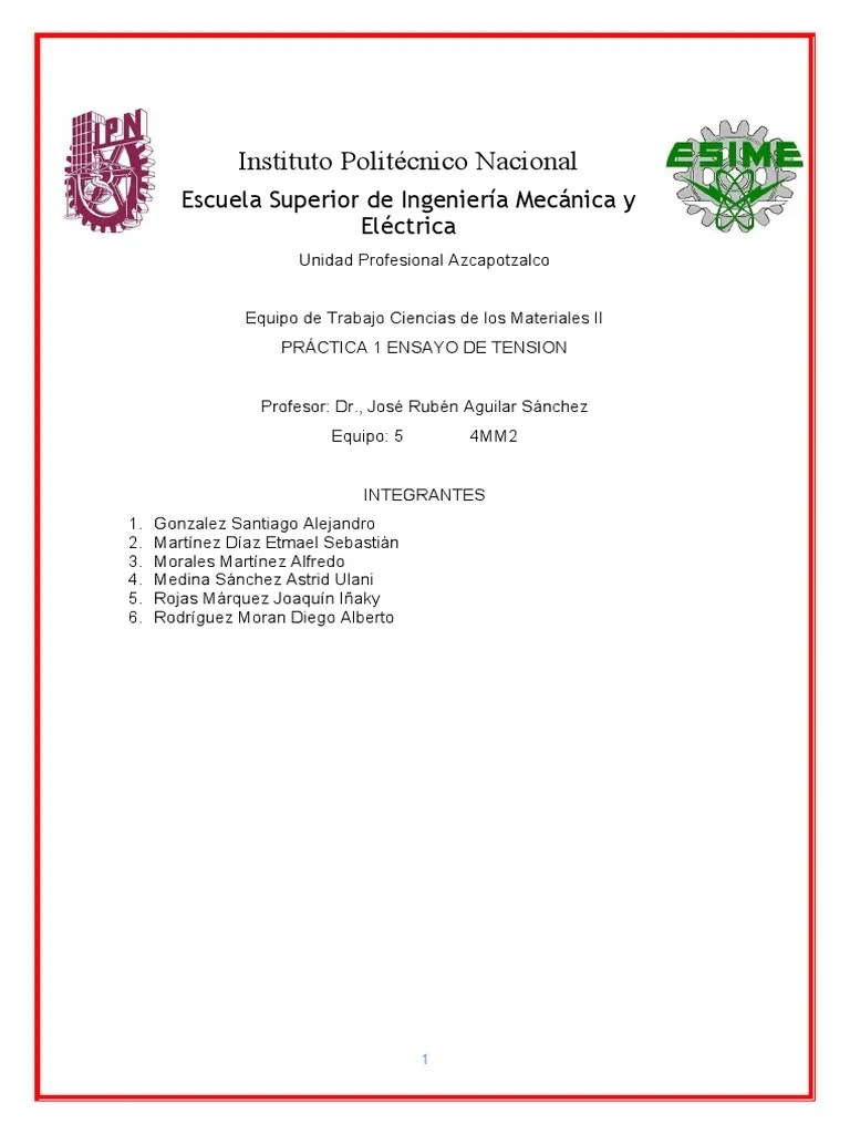 Practica Compresion Madera Y Acrilico ALEX Y IÑAKY | PDF | Deformación ...