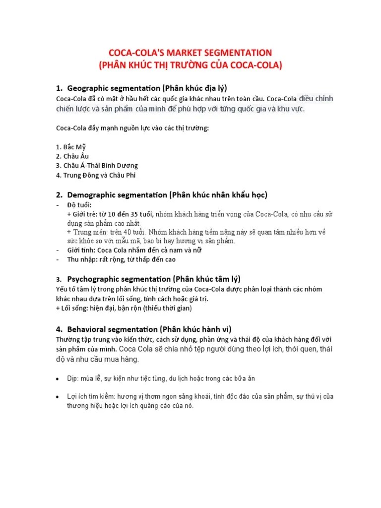 COCA Segmentation | PDF