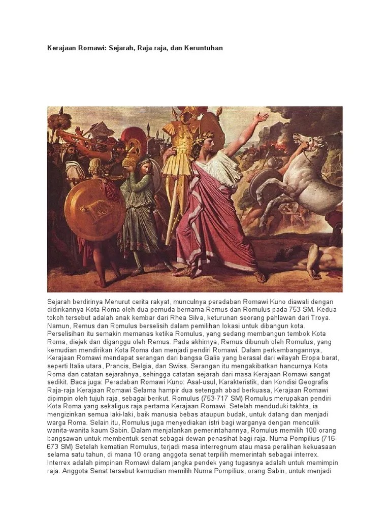 Kerajaan Romawi | PDF