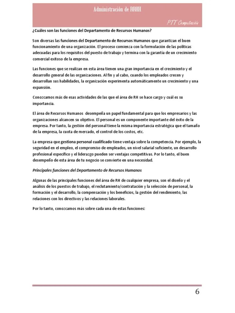 Clase 2 RRHH | PDF | Gestión De Recursos Humanos | Economias