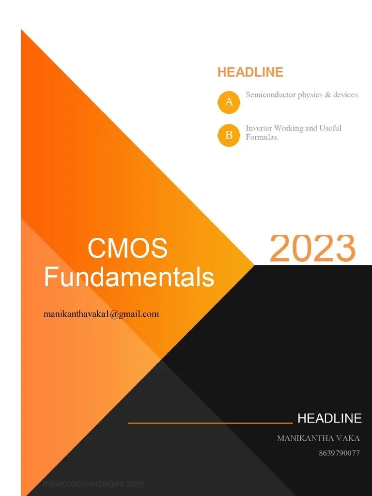 CMOS Fundamentals ? | Download Free PDF | P–N Junction | Mosfet