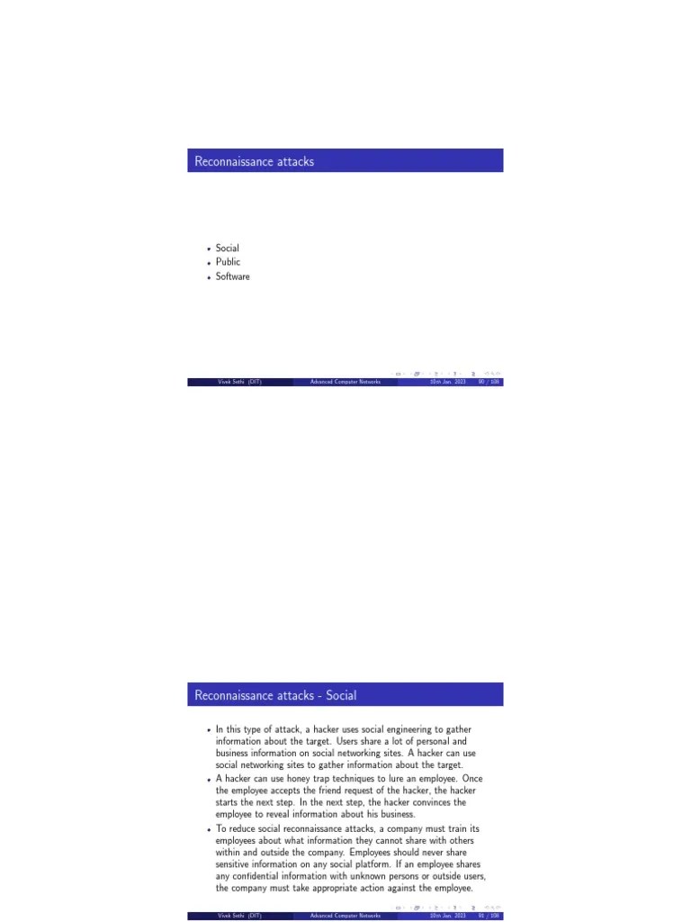 10 Types - Of - Attacks | PDF | Transmission Control Protocol | Denial ...